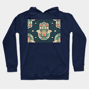 Buddhist Lotus Hand Hoodie